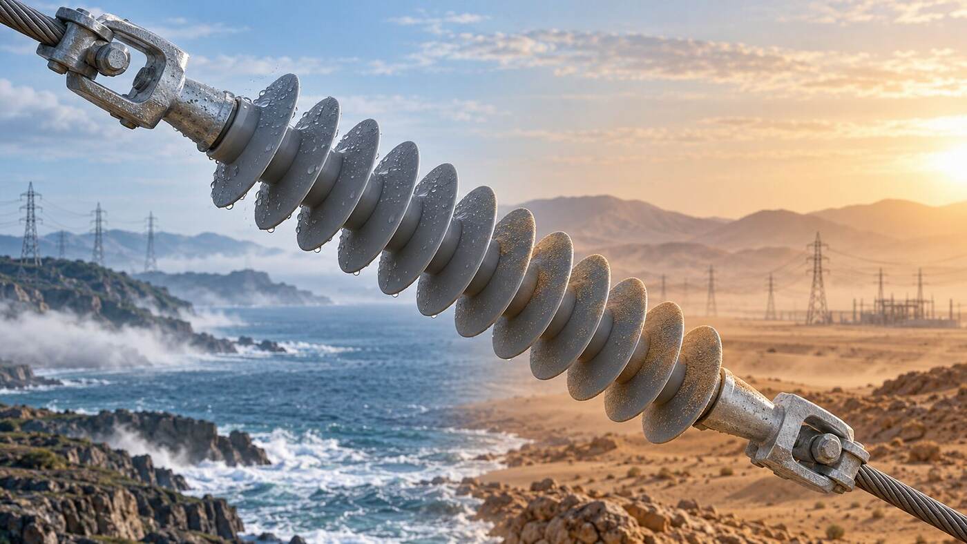 Extending Insulator Service Life in Coastal and Desert Climates