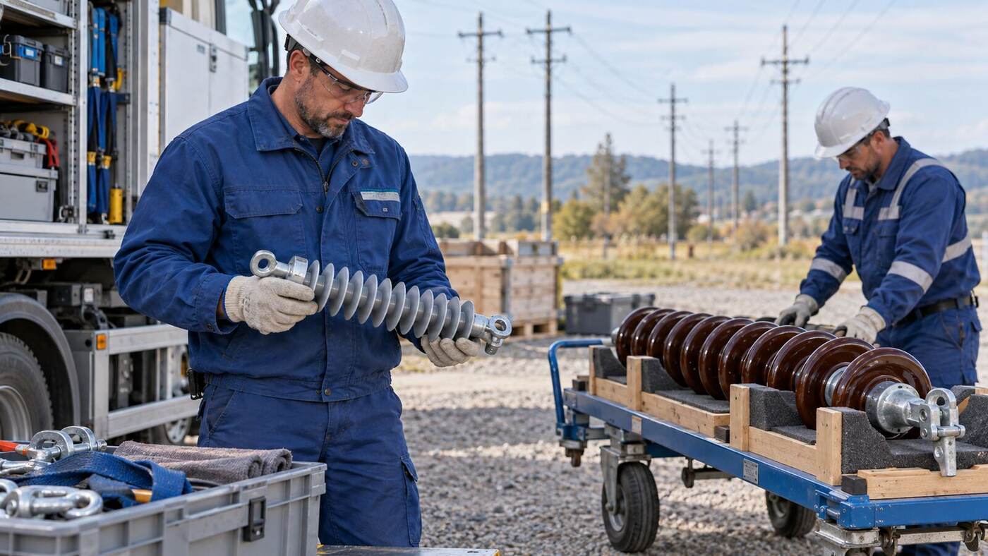 Composite vs. Ceramic Insulators: A Technical Comparison for Utility Engineers