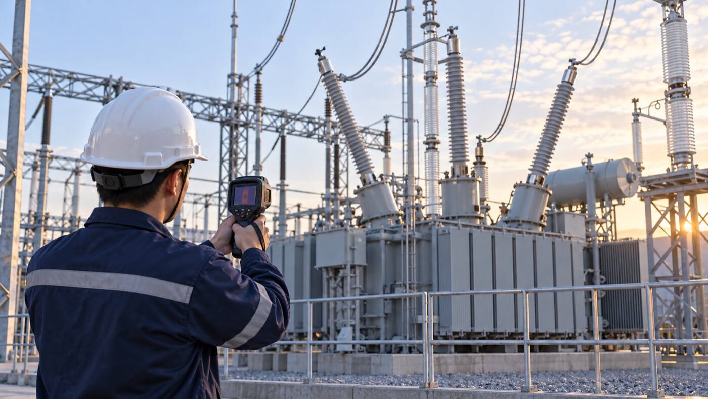Thermal Inspection of Transformer Bushings 2